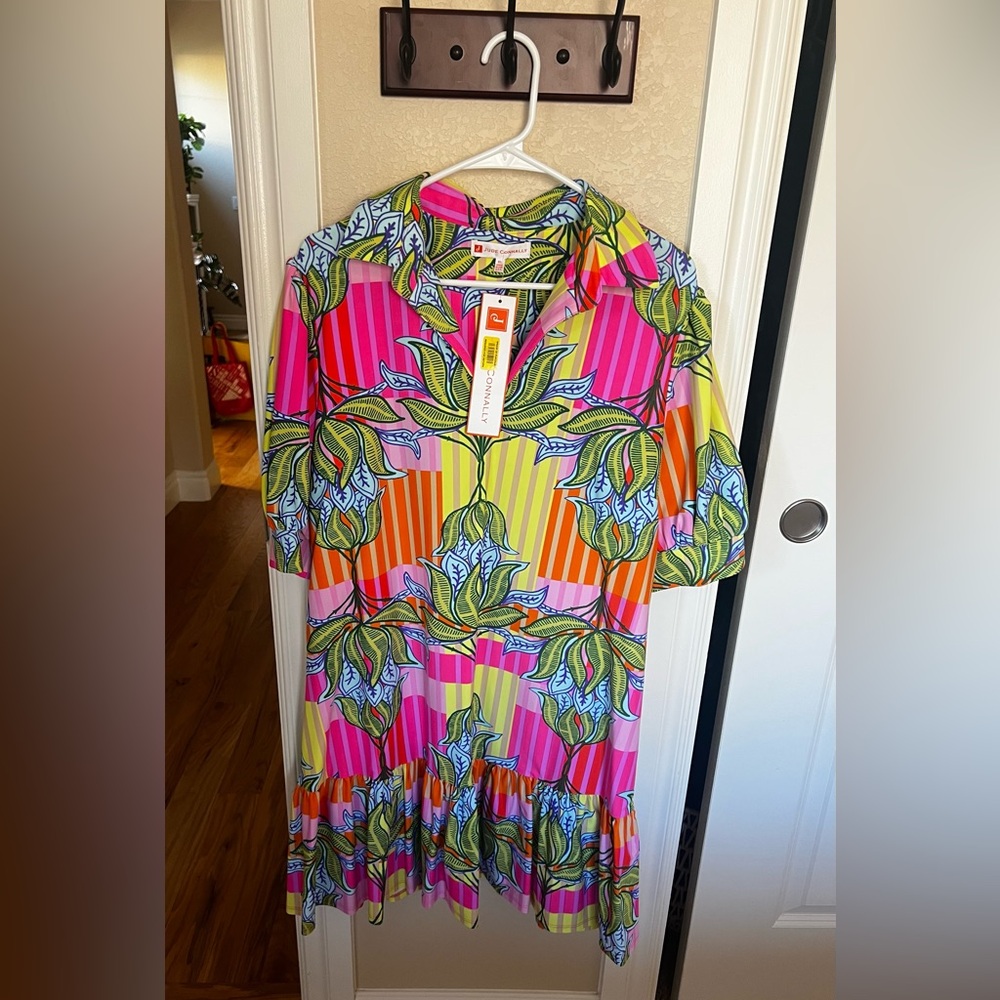 Jude Connally Multicolor Floral Dress